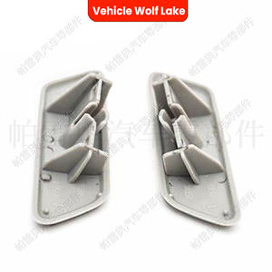 Cubierta de la tapa del limpiador de faros delanteros para Toyota RAV4 2005, ABS, lado derecho e izquierdo, panel embellecedor con clip - Product Image 4