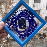 Digital Finger Tally Counter Glass 99 Tesbih avec PE Box Case Perles de prière Islam Chapelet électronique pour les cadeaux de l'Aïd