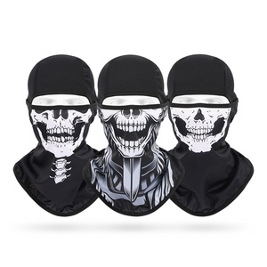 Pasamontañas con Diseño <span class=keywords><strong>de</strong></span> Calavera, Transpirable, <span class=keywords><strong>de</strong></span> Spandex/Poliéster, Unisex, para Motociclismo y Uso al Aire Libre - Product Image 5