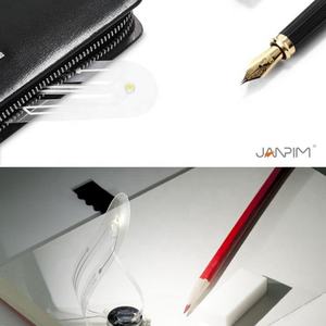 Lampe magnétique 2024, mini lampe de lecture LED, pliable, simple, transparente, portable, USB, mini lampe de lecture LED, pile bouton 5g, 80 0.5 - Product Image 4