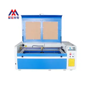 Mini machine de découpe laser CNC CO2 en fibre de XM-4060 pour MDF bois acrylique cuir 50W 60W 80W 100W en option