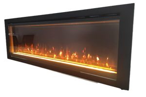 <span class=keywords><strong>Chimenea</strong></span> 3D moderna de montaje en <span class=keywords><strong>pared</strong></span> de 60 pulgadas, <span class=keywords><strong>chimenea</strong></span> eléctrica interior, calentadores para el hogar, <span class=keywords><strong>chimenea</strong></span> de inserción Led - Product Image 2