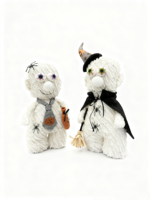 Boneka Hantu Halloween Desain Baru, Boneka Plush Seram, Hiasan Dekorasi Lucu untuk Pajangan Rumah di Hari Halloween