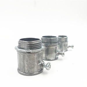 Connettore Elettrico <span class=keywords><strong>EMT</strong></span> da <span class=keywords><strong>1</strong></span>/2" SSCN, Raccordi a Dado per Condotti - Product Image 1