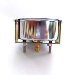 -760mmhg 진공 압력계 U 클램프 튜브 블랙 스틸 케이스 가스 압력 게이지 - Product Image 5