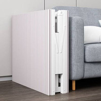 Lit de bureau pliable en métal renforcé, design minimaliste moderne, lit simple pour la pause déjeuner