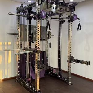 Multifunzione Power Squat Gym Smith Machine Power Rack <span class=keywords><strong>per</strong></span> la <span class=keywords><strong>casa</strong></span> Bodybuilding allenamento petto esercizio - Product Image 1