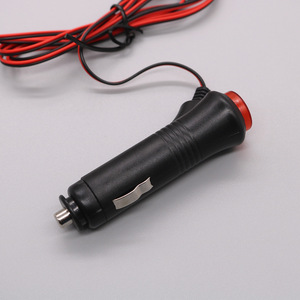 Car cigarette lighter socket <b>with</b> <b>switch</b> and power cord; car cigarette lighter <b>plug</b>. - Product Image 2