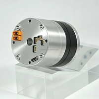 Actionneur de joint de robot à réducteur harmonique intégré 58mm 45Nm 101:1 avec double encodeur 16 bits 48V pour pièces de robot humanoïde quadrupède