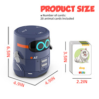 Robot d'éducation précoce intelligent et machine à histoires dansantes, jouet éducatif pour enfants, en plastique, alimenté par piles