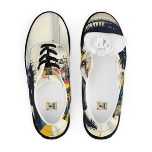 Scarpe da Passeggio Leggere in Tela per Uomo con Lacci, Suola Interna Morbida e Confortevole in PU - Product Image 3