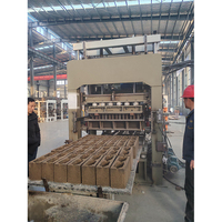 Machine automatique hydraulique de fabrication de blocs creux en ciment QT10-15 avec moteur, prix usine