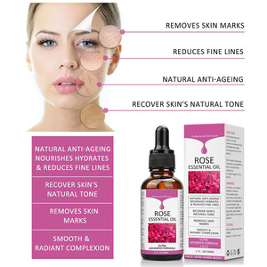 3 Days Liquid <b>Face</b> Rose Oil Anti Wrinkle Nourishing Moisturizer Pure Organic Rose Essential Oil Serum GZ RTS Bulk Mixed Order - Product Image 2