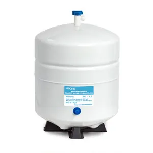 Hikins hochwertiges Metall 304-Edelstahl-Wasserreiniger-Teil Spender RO-Wasserbehälter für Aufbewahrung
