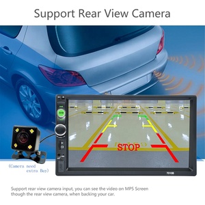 Autoradio 2Din à prix avantageux, écran tactile 7 pouces, lecteur MP3 MP4 MP5 pour voiture, autoradio stéréo, unité principale intégrée, <span class=keywords><strong>7010B</strong></span> - Product Image 3
