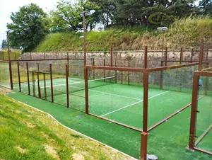 ملعب تنس Cancha De Padel قياسي جديد من إكسيتو ، ملعب بانورامي Cancha de padel بسعر رخيص