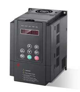 High efficiency 3 phase 380V 0.75kw/1HP 47-63Hz ac drive frequency inverter for CNC packaging machinery