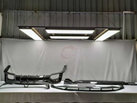 Kit carrosserie style ALN en fibre de carbone sèche : Lame avant, jupes latérales, diffuseur, spoiler de coffre, spoiler de toit pour Audi RS6 RS7 2019-2023