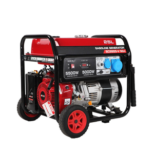 Générateur à essence refroidi par air KAICHEN KC5500 <span class=keywords><strong>6KVA</strong></span> 6KW 230V 50Hz monophasé portable léger avec écran LED étanche - Product Image 3
