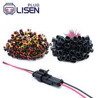282104-1 282080-1 AMP Superseal 1.5 Seri 2 Pin Konektor Sensor ABS Male Female Pigtails