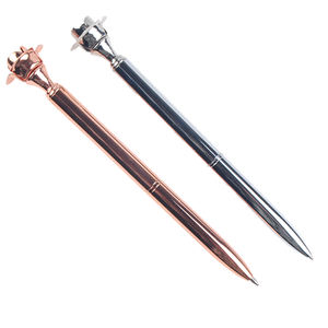 Bolígrafo de Metal con Escultura de Rosa Dorada y Logotipo Personalizado, Nuevo y en Oferta 2025, Punta de 1.0 mm - Product Image 4