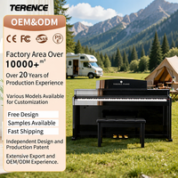 TERENCE E55 Upright Digital Piano Factory Wholesaler Supply Graded Hammer Action 50W Speakers Bulk Purchase Direct