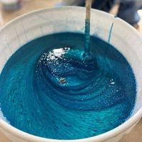 Résine époxy liquide métallique URBVO, modèle très demandé, pour sols de garage, moule en silicone pour résine époxy, effets visuels, revêtement transparent