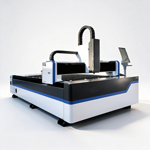 Prix fabricant 3015 Plateforme simple de découpe laser métallique <span class=keywords><strong>CS</strong></span>. SS. Découpeuse laser à fibre CNC en acier inoxydable 304 à vendre - Product Image 1