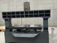 Cadre de machine CNC vierge, cadre de portique CNC, cadre de fraisage pour le traitement de précision des moules en alliage dur, acier inoxydable, acier pour moules