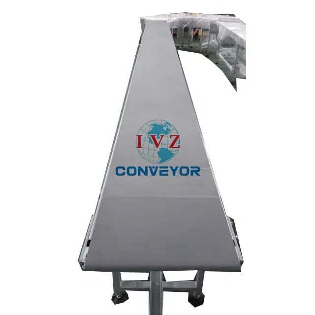 IVZ Belt Conveyor For PVC Airport Luggage Conveying