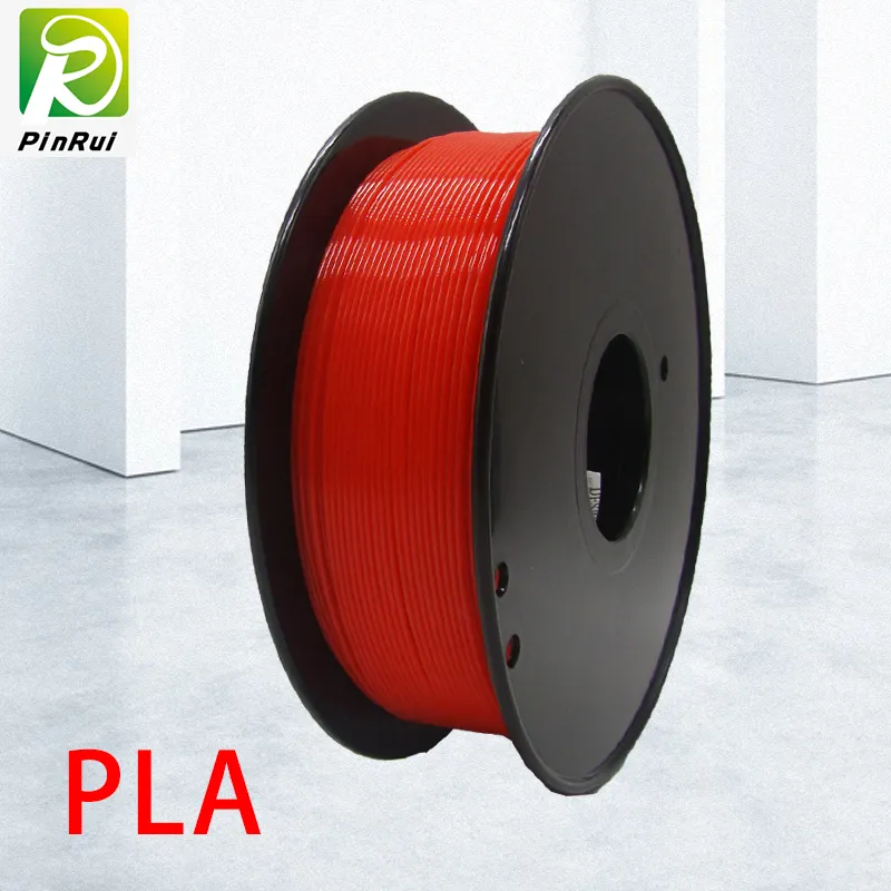 China ABS PLA filament for 3d printer fluor red new technology filament pla