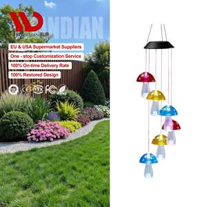 Lampes solaires de <span class=keywords><strong>jardin</strong></span> personnalisées Yuandian Factory, approuvées CE FCC RoHS, pour les commandes en gros sur le thème des fêtes, décoration de terrasse - Product Image 1
