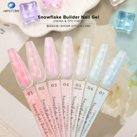 Gel de construction pour ongles TPO Free 1000g, faible chaleur, effet flocon de neige, pour peinture et extension d'ongles, marque privée