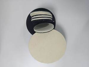 Disques en <span class=keywords><strong>feutre</strong></span> de laine de 7 pouces, disque poli avec support en <span class=keywords><strong>feutre</strong></span> de laine, tampon de polissage pour <span class=keywords><strong>verre</strong></span> automobile et pierre - Product Image 2