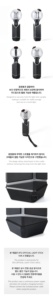 แท่นวางแท่งไฟคอนเสิร์ต BTS รุ่นที่ 4 ของแท้จากศูนย์ - Product Image 3