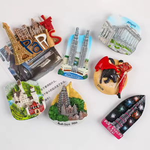 Tùy Chỉnh Nhựa Hình Dạng Hiện Đại EcoFriendly Tủ Lạnh Nam Châm Quốc gia London Paris Tây Ban Nha Khác Nhau Du Lịch Lưu Niệm - Product Image 6