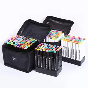 TouchFive Markers 168 Full Colors Art Sketch Graphic Dual Tips