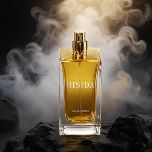 Venta al por mayor de alta calidad claro cuadrado Perfume botella vacía de lujo 30ml 50ml 100mL Crimp botella de Perfume con tapa - Product Image 4