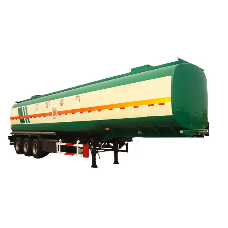 Utilitas baja tangki aspal Bitumen semi-trailer untuk transportasi Bitumen