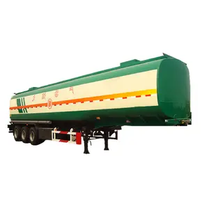 Steel Utility Asphalt Tank Bitumen Semi-Trailer For Bitumen Transport