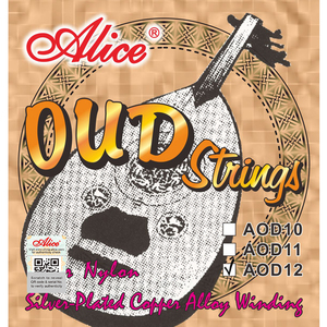 Alice Oud dây trung đông dân tộc cụ aod10/11/12 mô hình mạ bạc hợp kim đồng bọc thép & nylon chất liệu - Product Image 6