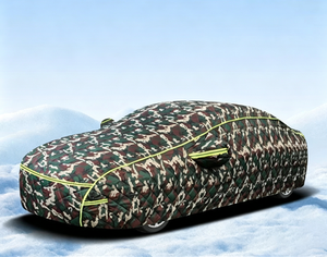 Bâche <span class=keywords><strong>de</strong></span> <span class=keywords><strong>protection</strong></span> imperméable Hail & Snow pour carrosserie <span class=keywords><strong>de</strong></span> <span class=keywords><strong>voiture</strong></span> avec <span class=keywords><strong>protection</strong></span> quatre saisons, rejet UV/IR à 99 % et bande réfléchissante - Product Image 3