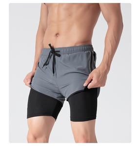 กางเกงว่ายน้ำผู้ชายกางเกงว่ายน้ำเล่นยิมและเล่นน้ำ6XL ผ้าเฟรนช์เทอร์รี่ - Product Image 6