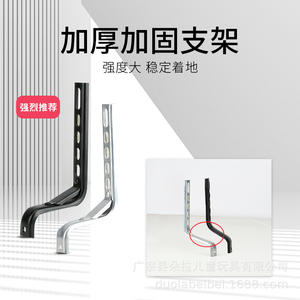 Ruedas de entrenamiento para bicicletas infantiles Duolabei, de metal, gruesas y ajustables, para bicicletas de 14, 16 y 20 pulgadas, con conducción estable - Product Image 3