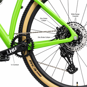 Vélo de montagne électrique en carbone de 29,5 pouces KEYDE, moteur arrière 250W, <span class=keywords><strong>Deore</strong></span> 12, frein à disque hydraulique, batterie au lithium, vélo électrique sportif - Product Image 4