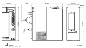 ไดรฟ์ ASD-B3-2023-L B3 รุ่นใหม่ ของแท้ 2KW 220 VAC 3PH มีสินค้าในสต็อก - Product Image 4