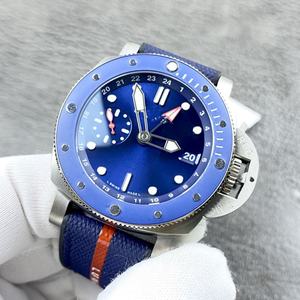 Montre de luxe pour homme de haute qualité, style Paneraies, automatique PAM 1507, boîtier en titane de 42 mm, super lumineuse, mouvement P.900, saphir - Product Image 5