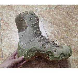 TSB07 Customized High Low Middle <b>Hiking</b> <b>Boots</b> Black Suede 5 Inches 6 Inches 7 Inches Suede Tactical <b>Boots</b> - Product Image 3