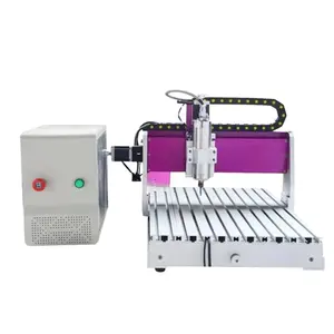 mini 3040 4060 6090 wood cnc router engraving cutting machine acrylic PVC aluminum sheet