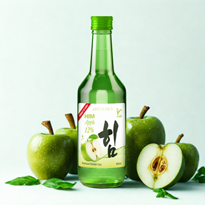 Licor Coreano Him Soju Buena Elección Sabor Manzana Mayorista Iso Certificado Fabricante de Vietnam - Product Image 4